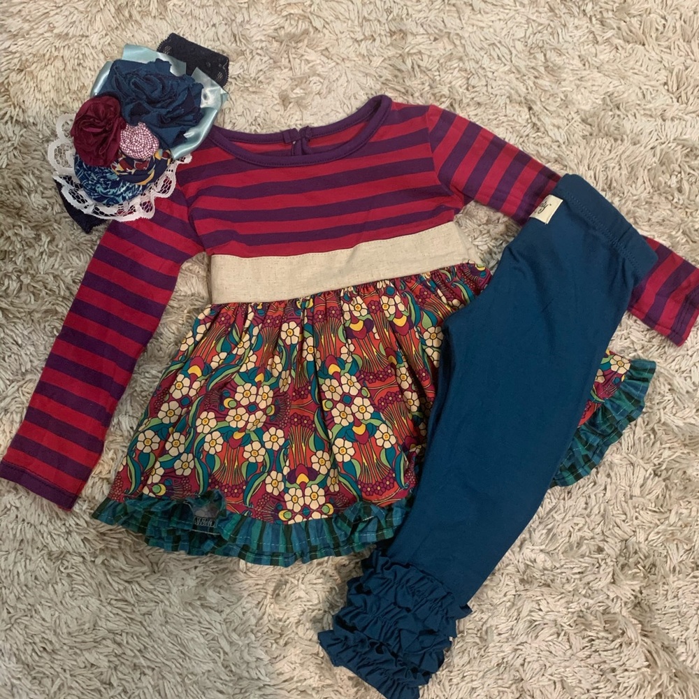 Persnickety Matching Set 12-18mos